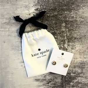 Kate Spade Gold Halo Stud Earrings